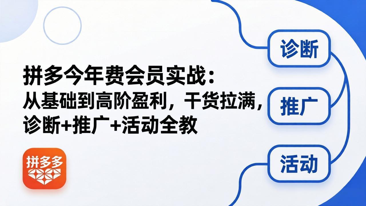 拼多多年费会员实战(更新26年5月11-网创项目总站