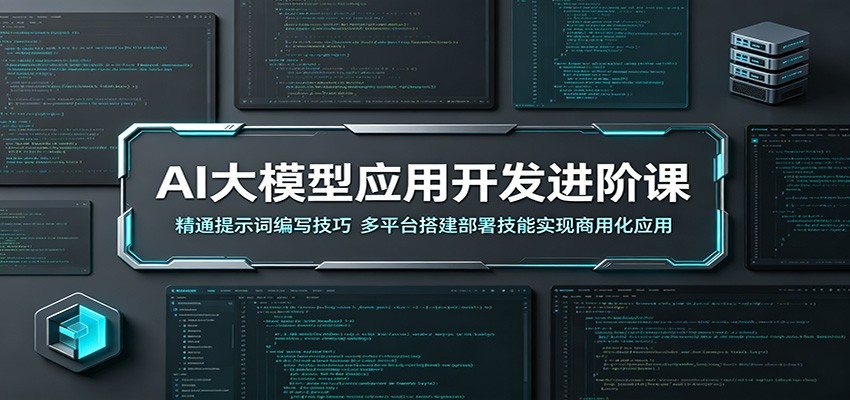 AI大模型应用开发进阶课：精通提示词编写技巧，多平台搭建部署技能实现商用化应用-网创项目总站