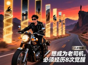 付费文章：想成为老司机，必须经历8次觉醒-网创项目总站