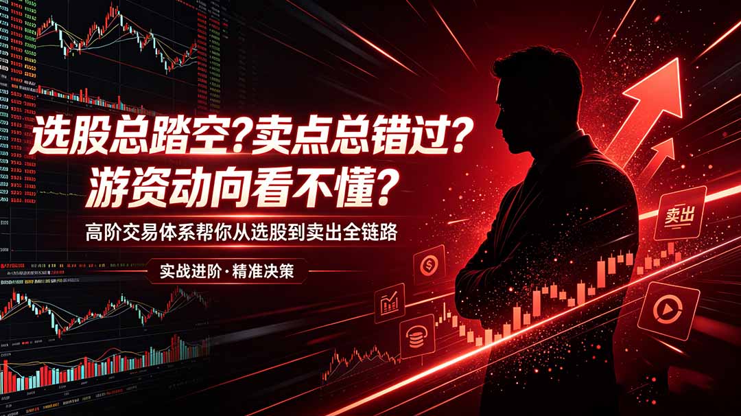 选股总踏空？卖点总错过？游资动向看不懂？高阶交易体系帮你从选股到卖出全链路(更新6月-网创项目总站