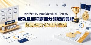 吸引力学院，教会您如何打造一个强大、成功且能称霸细分领域的品牌！【原创双语字幕】-网创项目总站