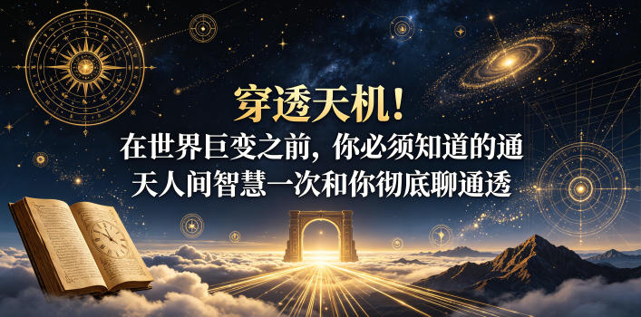 付费文章：穿透天机！在世界巨变之前，你必须知道的通天人间智慧一次和你彻底聊通透-网创项目总站